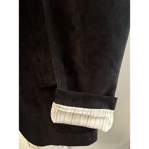 Ralph Ralph Lauren Men’s Blazer Jacket 41L Gray Velvet Look 2 Button Dillard’s - Picture 12 of 13